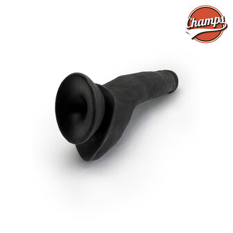 Champs - Johnny Dual Density Dildo - 22 cm - Zwart