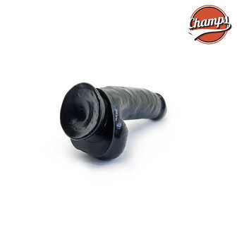 Champs - Tommy Original Dildo - 15 cm - zwart