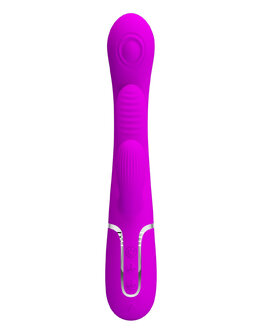 Pretty Love - Shania - Kloppende Rabbit Vibrator - Dieproze