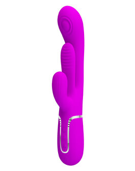 Pretty Love - Shania - Kloppende Rabbit Vibrator - Dieproze