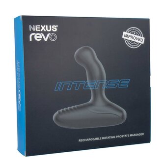 Nexus - Revo Intense - Vibrerende Roterende Prostaat Vibrator - Zwart