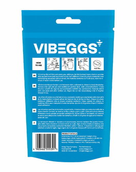 VIBEGGS - Candy Curves - Vibrerende Masturbatie Sleeve &radic;&reg;n Vinger Vibrator - Wit