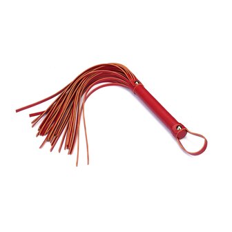 Liebe Seele - Crimson Desire - PU Lederen Flogger - Rood