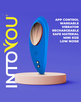 Intoyou - Panty Vibrator - Vibrerend Slipje - Met App Control - Blauw