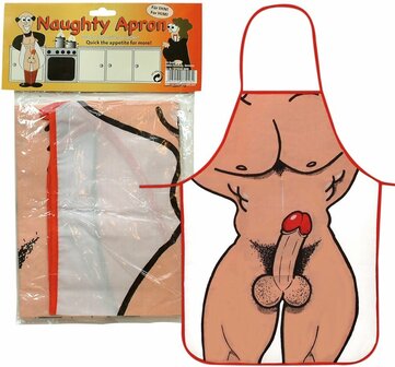 Sexy Keukenschort Voor Mannen - Sexy Cadeau - Erotisch Geschenk