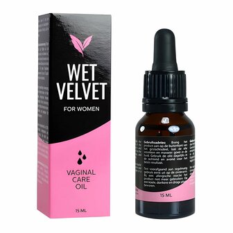 Wet Velvet for Women - Vagina Verzorgende Olie - 15 ml