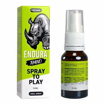 Endura Rhino Oral Spray - Spray to Play