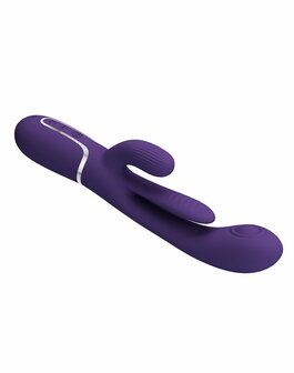 Pretty Love - Shania - Kloppende Rabbit Vibrator - Paars