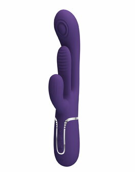 Pretty Love - Shania - Kloppende Rabbit Vibrator - Paars