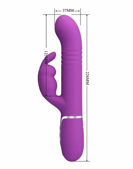 Pretty Love - Coale - Rabbit Vibrator - Paars