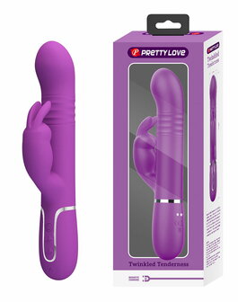 Pretty Love - Coale - Rabbit Vibrator - Paars