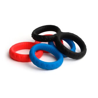 Sport Fucker - Enigma Ring - Siliconen Cockring - Rood