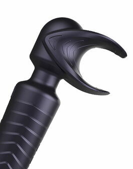 ManWan - Man.Wand EVO - Oplaadbare Masturbator &egrave;n Wand Vibrator - Black Plum