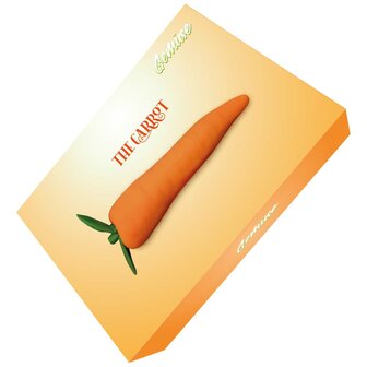 Gem&uuml;se - The Carrot - Vibrerende Groente Vibrator - 10 snelheden