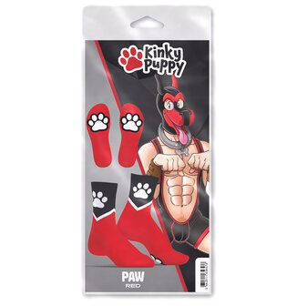 SneakXX - Sneaker Sokken PAW - Rood