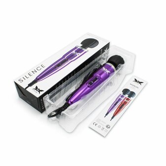 Pixey Silence - Wand Vibrator - Massager - Violet Edition - Zeer Stil - Uitzonderlijk Krachtig