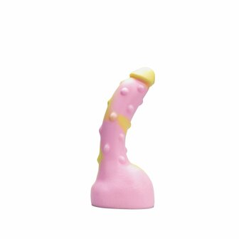 Kiotos Revolt - Dildo Fantasie - Pink Smash - Nr. 18 - Medium - 19 x 4,5 cm