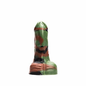 Kiotos Revolt - Dildo Fantasie - Green Army - 04 - Medium - 21 x 6,5 cm