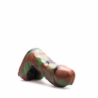 Kiotos Revolt - Dildo Fantasie - Green Army - 04 - Medium - 21 x 6,5 cm