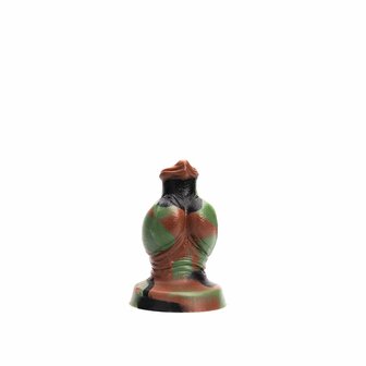 Kiotos Revolt - Dildo Fantasie - Green Army - Nr. 03 - Medium - 13,5 x 7 cm