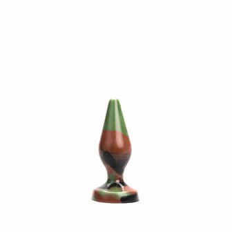 Kiotos Revolt - Buttplug Fantasie - Green Army - Nr. 24 - Medium - 14,5 x 4,5 cm