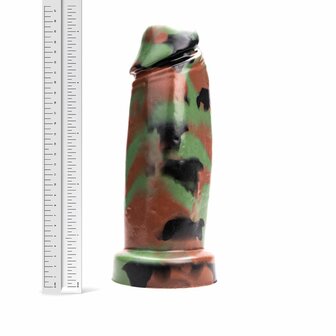 Kiotos Revolt - Dildo Fantasie - Green Army - Nr. 26 - 26,5 x 9 cm