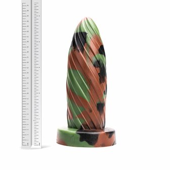 Kiotos Revolt - Dildo Fantasie - Green Army - Nr. 28 - 25 x 8 cm