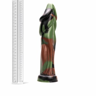 Kiotos Revolt - Dildo Fantasie - Green Army - Nr. 18 - Small - 15 x 3,5 cm