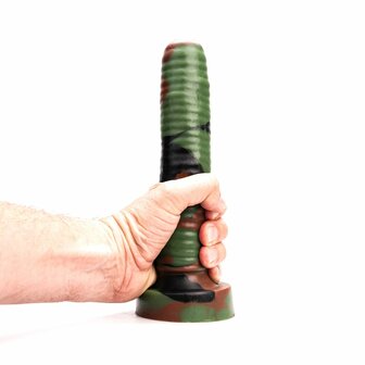 Kiotos Revolt - Dildo Fantasie - Green Army - Nr. 21 - 25,5 x 5,4 cm