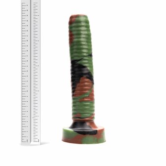 Kiotos Revolt - Dildo Fantasie - Green Army - Nr. 21 - 25,5 x 5,4 cm