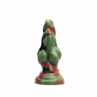 Kiotos Revolt - Dildo Fantasie - Green Army - Nr. 09 - Medium - 22 x 8 cm