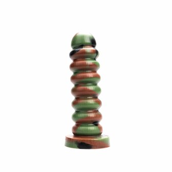 Kiotos Revolt - Dildo Fantasie - Green Army - Nr. 11 - 21,5 x 6 cm