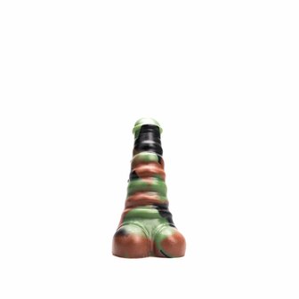 Kiotos Revolt - Dildo Fantasie - Green Army - Nr. 12 - 15 x 5 cm