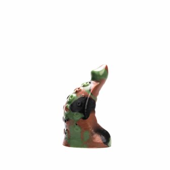 Kiotos Revolt - Dildo Fantasie - Green Army - Nr. 13 - 16 x 7,2 cm