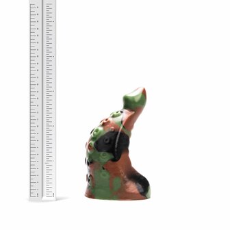 Kiotos Revolt - Dildo Fantasie - Green Army - Nr. 13 - 16 x 7,2 cm