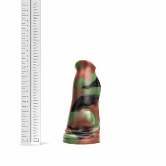 Kiotos Revolt - Dildo Fantasie - Green Army - Nr. 14 - 16 x 5,5 cm