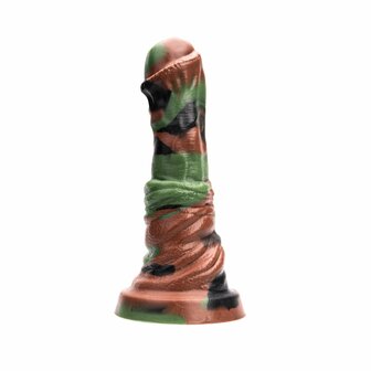 Kiotos Revolt - Dildo Fantasie - Green Army - 02 - Large - 25,5 cm x 6 cm