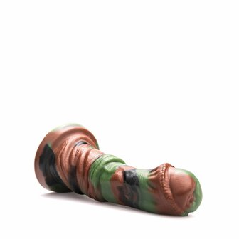 Kiotos Revolt - Dildo Fantasie - Green Army - 02 - Large - 25,5 cm x 6 cm