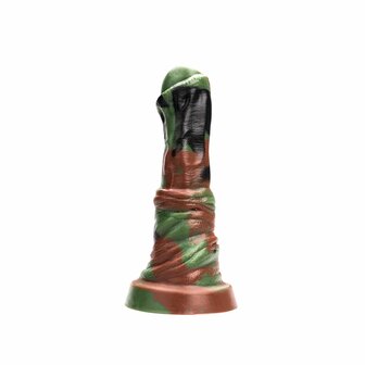 Kiotos Revolt - Dildo Fantasie - Green Army - Nr. 02 - Medium - 22,5 x 5,5 cm