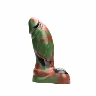 Kiotos Revolt - Dildo Fantasie - Green Army - Nr. 08 - Large - 22 x 7 cm