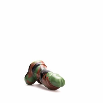 Kiotos Revolt - Dildo Fantasie - Green Army - Nr. 08 - Small - 16 x 5 cm