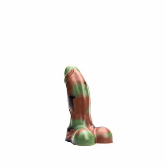 Kiotos Revolt - Dildo Fantasie - Green Army - Nr. 08 - Small - 16 x 5 cm