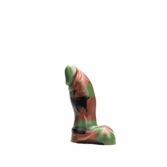 Kiotos Revolt - Dildo Fantasie - Green Army - Nr. 08 - Small - 16 x 5 cm