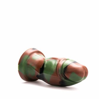 Kiotos Revolt - Dildo Fantasie - Green Army - 07 - Large - 21,5 x 8 cm