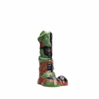 Kiotos Revolt - Dildo Fantasie - Green Army - Nr. 01 - Medium - 18 x 5,5 cm