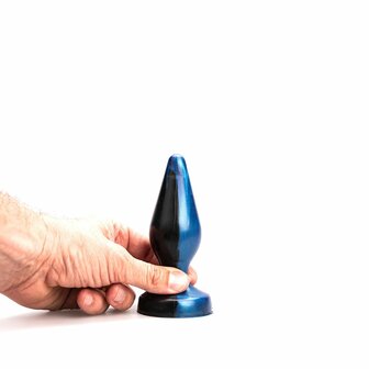 Kiotos Revolt - Buttplug Fantasie - Blue Wave - Nr. 24 - Medium - 14,5 x 4,5 cm