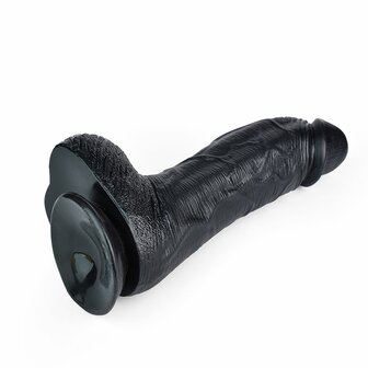 Kiotos Cox Mega Dildo Nr. 6 - 28 x 7,4 cm - Zwart