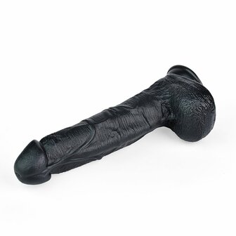 Kiotos Cox Mega Dildo Nr. 7 - 27 x 5.5 cm - Zwart