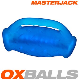 Oxballs - Masterjack - Masturbator Sleeve- Dubbelzijdig - Blue Ice