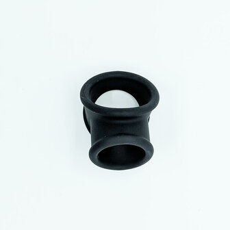 Sport Fucker - Siliconen Cock Tube - Cockring en Ballstretcher - Zwart